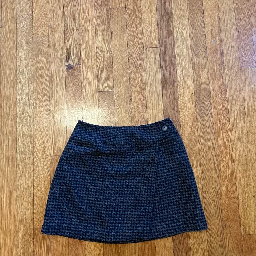 Vintage Clothes Circuit Houndstooth Skirt size 5